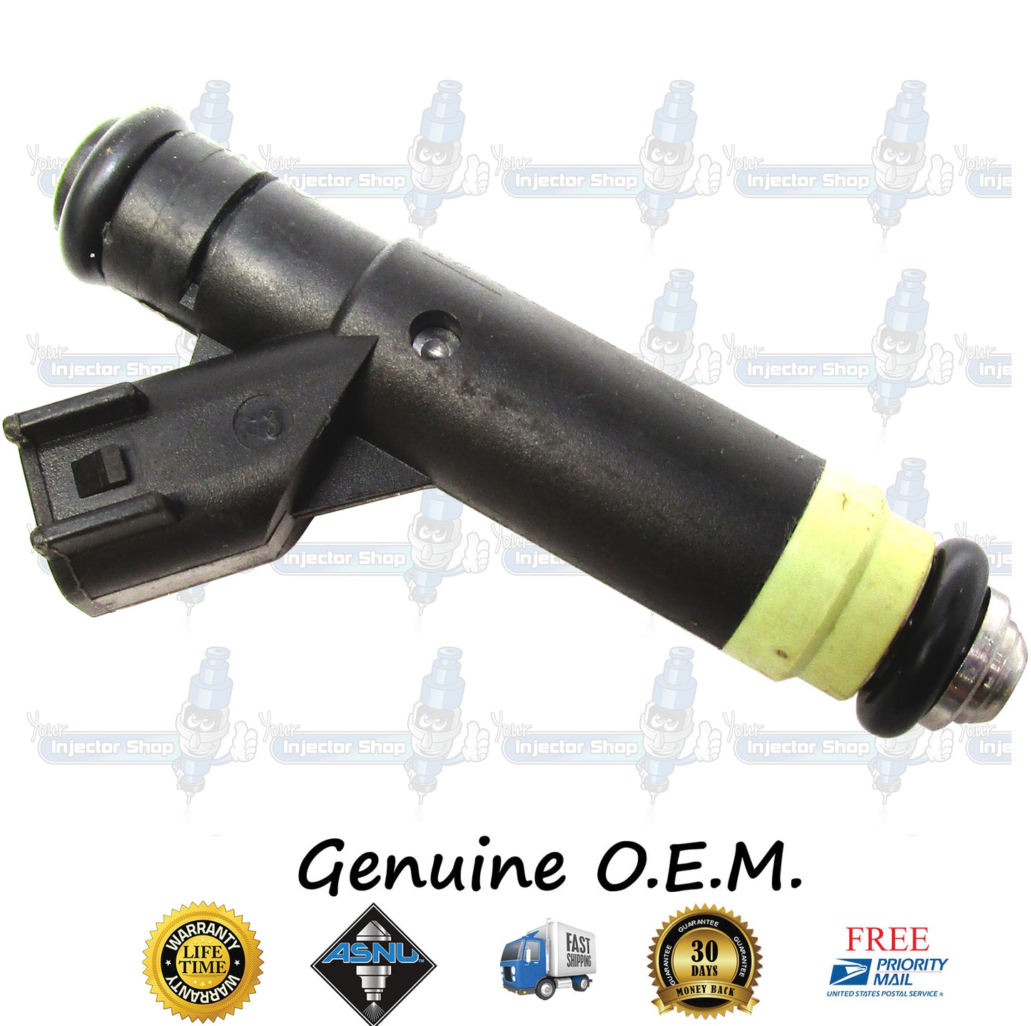 6x Genuine Ford Fuel Injectors 6F2E-B4A Siemens 3.9L 4.2L OHV V6 256CID ESG-642
