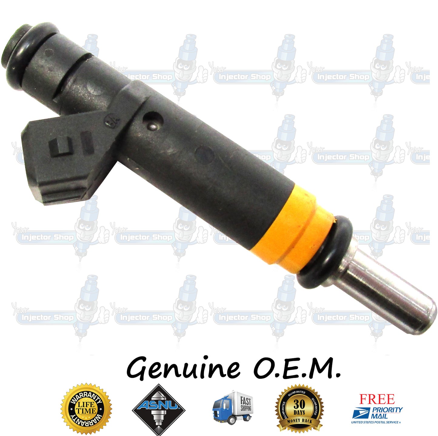8x Genuine BMW 13-53-7-506-924 Fuel Injectors 7506924 Siemens 4.4L DOHC N62 V8