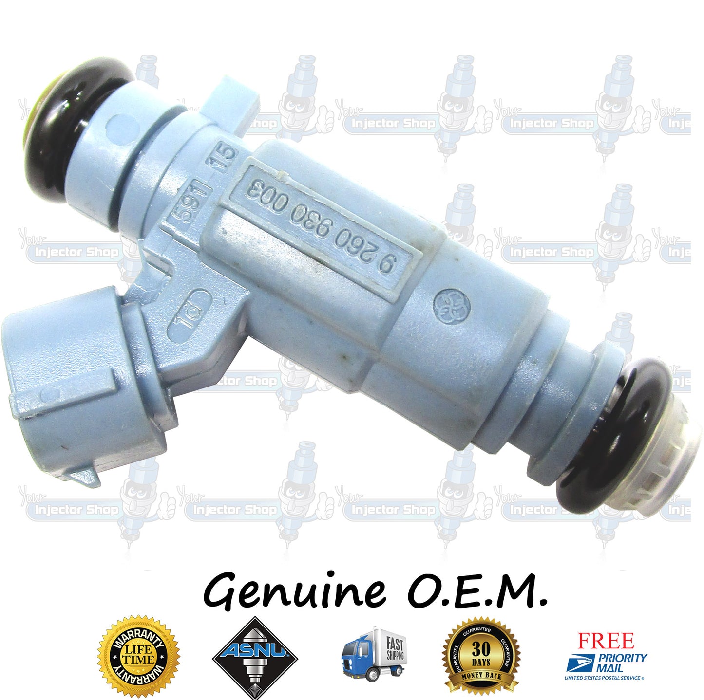 4x Genuine Hyundai Kia Fuel Injectors 35310-38010 9260930003 2.4L DOHC I4 G4JS Sirius