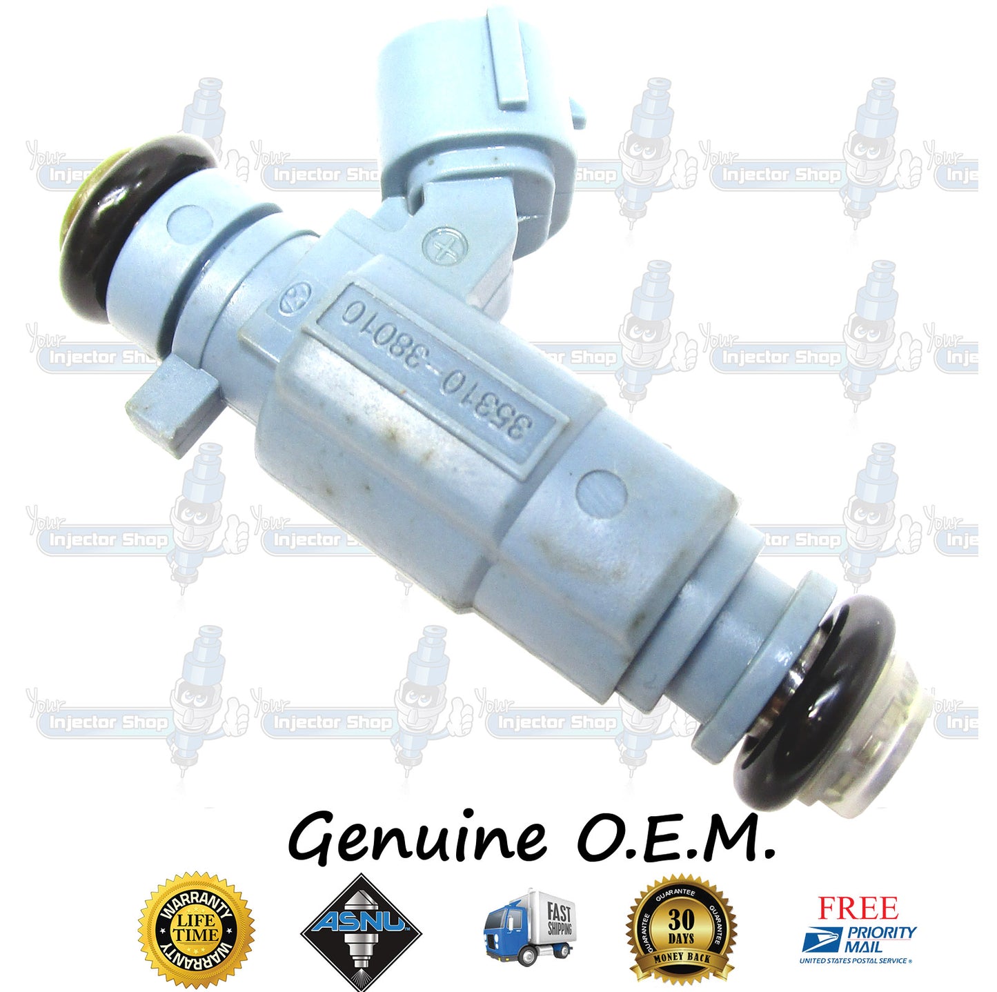 4x Genuine Hyundai Kia Fuel Injectors 35310-38010 9260930003 2.4L DOHC I4 G4JS Sirius