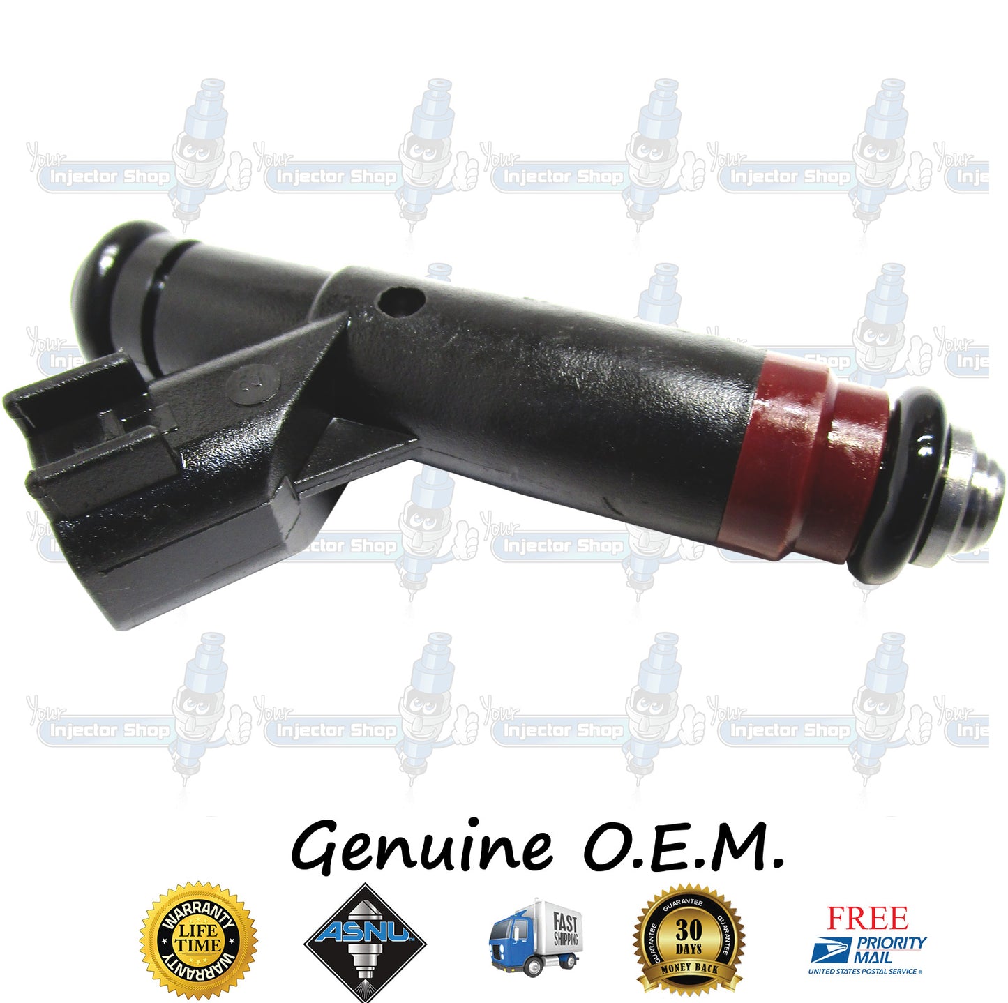 6x Genuine Ford Mercury Fuel Injectors YF1E-F4C Siemens 3.0L OHV V6 182ID Taurus Sable