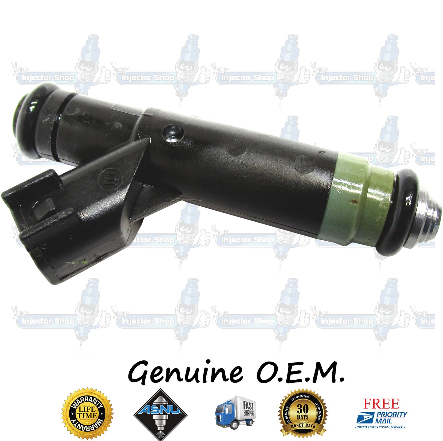 6x Genuine Ford Fuel Injectors YF1E-G4A Siemens 3.0L Flex Fuel OHV V6 182CID Vulcan