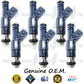 6x Genuine Cadillac 90487344 Saab 4770392 Fuel Injectors 0280155712 Bosch 3.0L DOHC V6 181CID