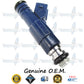 6x Genuine Cadillac 90487344 Saab 4770392 Fuel Injectors 0280155712 Bosch 3.0L DOHC V6 181CID