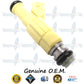 6x Genuine Ford F73E-B5A Fuel Injectors 0280155771 Bosch 2.5L DOHC V6 155CID Duratec