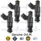 4x Genuine Mopar 04669772 Fuel Injectors 0280155782 Bosch 2.0L SOHC I4 122CID A588 ECB