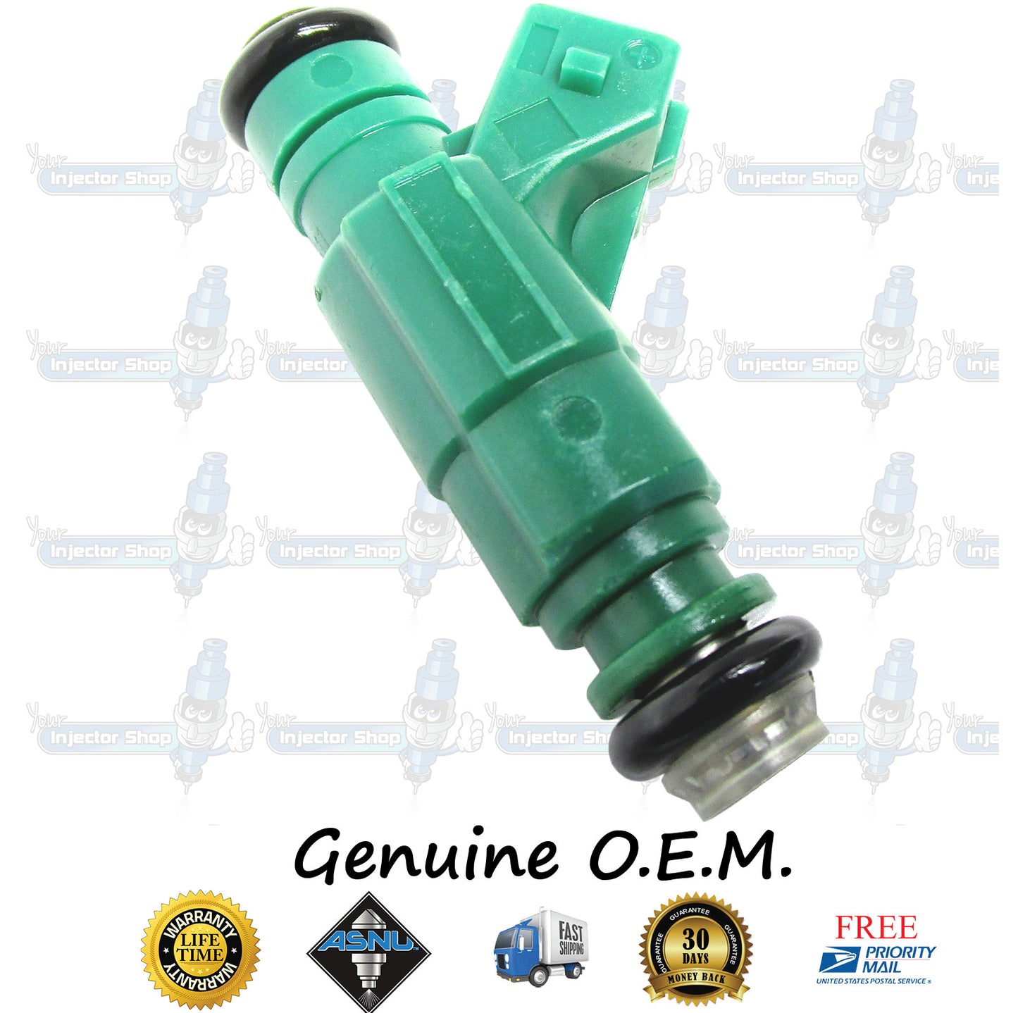 8x Genuine Land Rover ERR6600 Fuel Injectors 0280155787 Bosch 4.0L 4.6L OHV V8 Discovery Range Rover