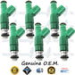 6x Genuine Mopar 04861047AB Fuel Injectors 0280155789 Bosch 3.3L Flex Fuel OHV V6 201CID EGA