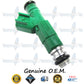 6x Genuine Mopar 04861047AB Fuel Injectors 0280155789 Bosch 3.3L Flex Fuel OHV V6 201CID EGA