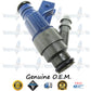 4x Genuine Volkswagen VW 06A906031C Fuel Injectors 0280155791 Bosch 2.0L SOHC I4 121CID AEG