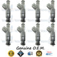 8x Genuine BMW 13-64-1-707-843 Fuel Injectors 0280155823 Bosch 4.4L DOHC V8 M62TUB44