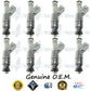 8x Genuine BMW 13-64-1-707-843 Fuel Injectors 0280155823 Bosch 4.4L DOHC V8 M62TUB44