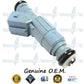 5x Genuine Volvo 9186060 Fuel Injectors 0280155830 Bosch 2.3L DOHC I5 Turbo