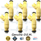 6x Genuine Mercury Mazda XS2E-A5B Fuel Injectors 0280155861 Bosch 2.5L DOHC V6 155CID Duratec