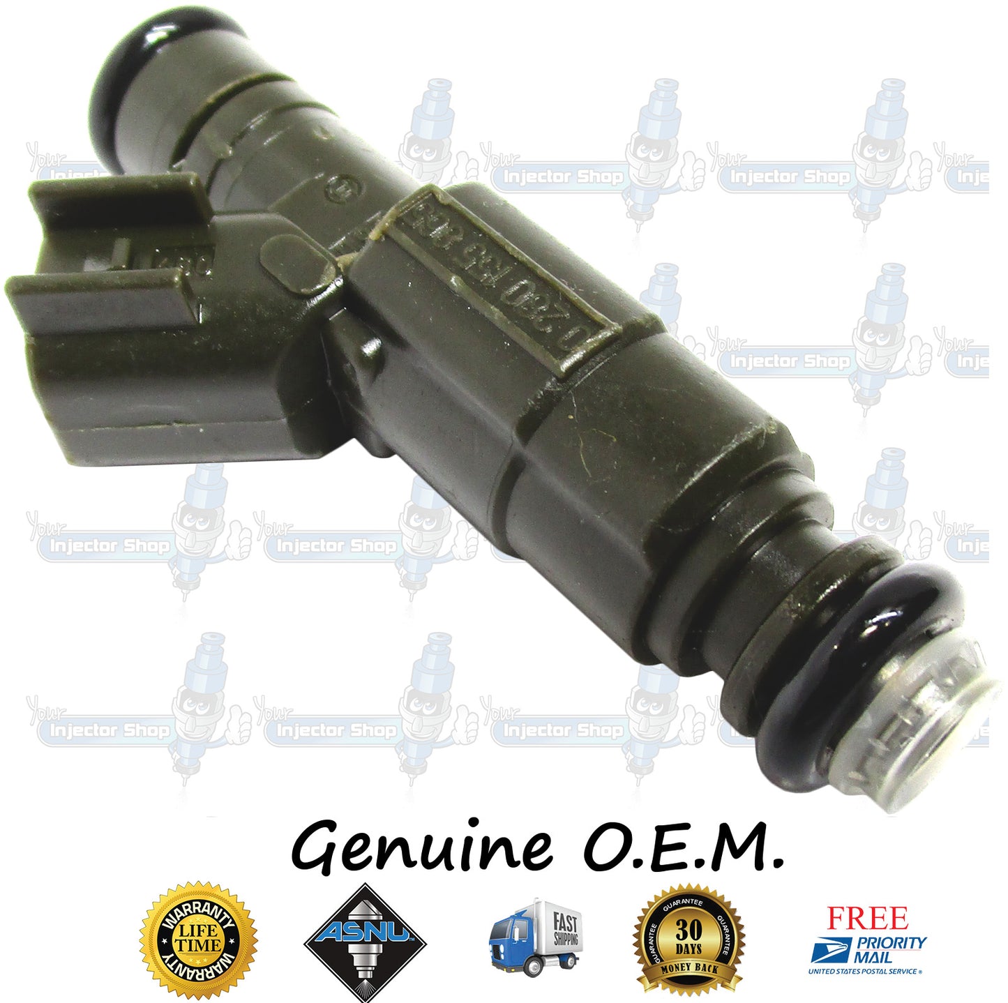 8x Genuine Ford Lincoln XR3E-C5B Fuel Injectors 0280155865 Bosch 4.6L 5.4L DOHC V8
