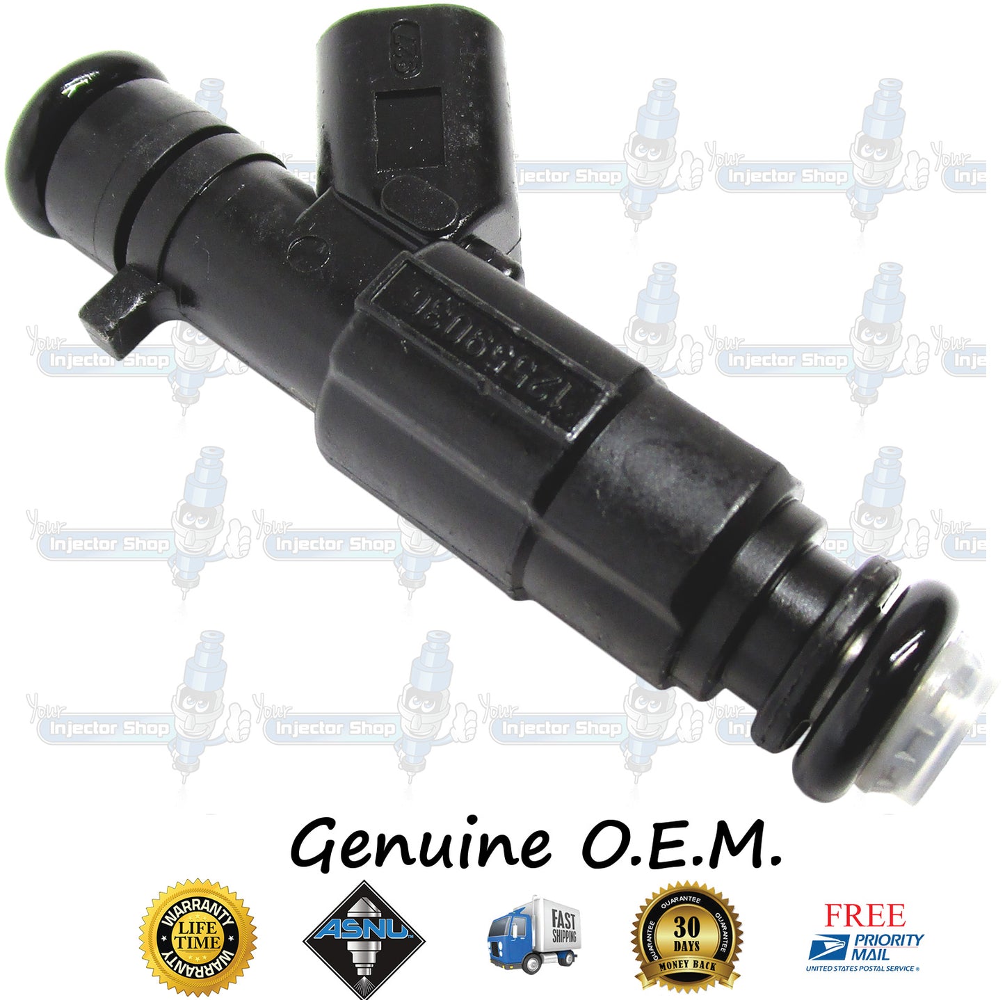 8x Genuine GM Cadillac 12559036 Fuel Injectors 0280155923 Bosch 4.0L 4.6L DOHC V8 Northstar