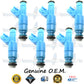 6x Genuine Mopar Jeep Dodge 53031099 Fuel Injectors 0280155972 Bosch 3.7L SOHC V6