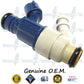 4x Genuine Volkswagen VW 06A906031AC Fuel Injectors 0280155995 Bosch 2.0L SOHC I4 121CID