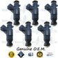 6x Genuine Mercedes Benz MB A1120780149 Fuel Injectors 0280156014 Bosch 2.6L 3.2L SOHC V6 M112 W203 W211