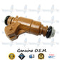 8x Genuine Mercedes Benz MB A1130780249 Fuel Injectors 0280156016 Bosch 4.3L 5.0L SOHC V8 M113 E43 E50 C215 W463 C209 W211