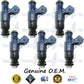 6x Genuine Ford Mercury Mazda 1L2E-B5A Fuel Injectors 0280156029 Bosch 4.0L SOHC V6