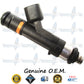 8x Genuine Ford Fuel Injectors 3L3E-D5A Bosch 0280158003 2004 F150 5.4L SOHC V8