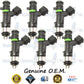 6x Genuine Nissan Fuel Injectors 16600-7Y000 Bosch 0280158005 3.5L DOHC V6