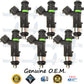 6x Genuine Nissan Fuel Injectors 16600-7Y000 Bosch 0280158005 3.5L DOHC V6