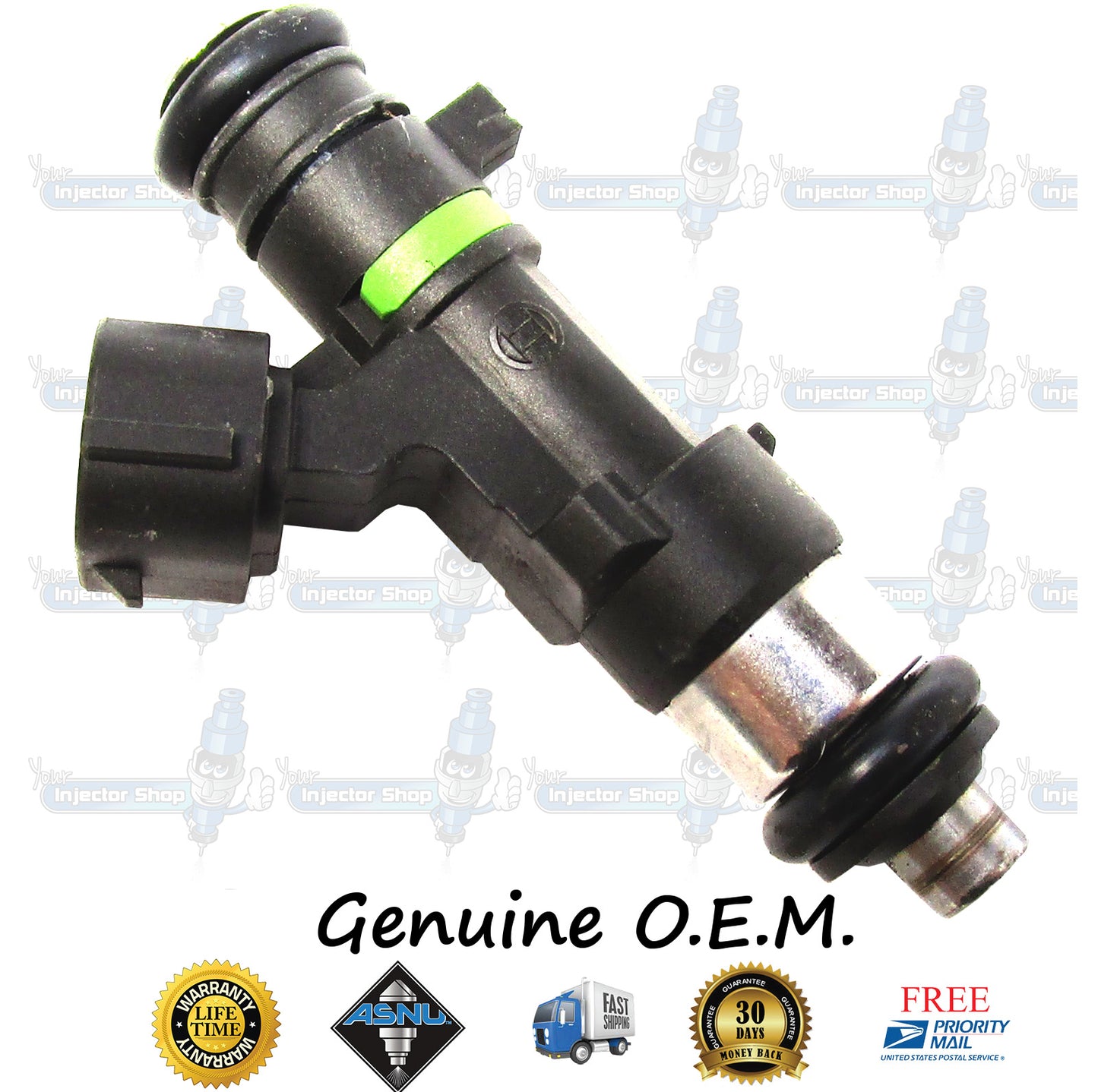 6x Genuine Nissan Fuel Injectors 16600-7Y000 Bosch 0280158005 3.5L DOHC V6