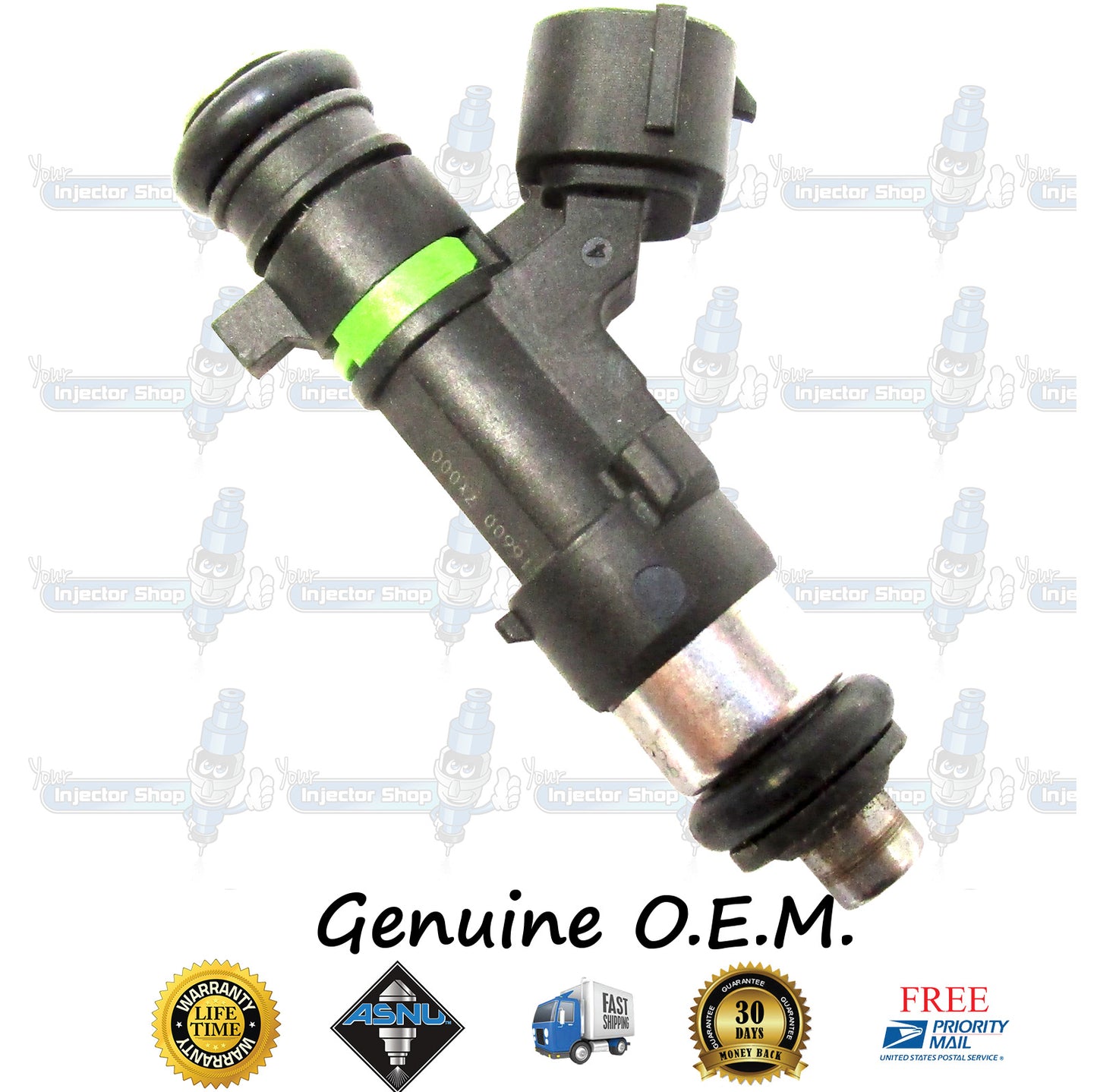 6x Genuine Nissan Fuel Injectors 16600-7Y000 Bosch 0280158005 3.5L DOHC V6