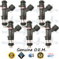 6x Genuine Nissan Fuel Injectors 16600-7S000 Bosch 0280158007 4.0L DOHC V6