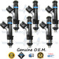 6x Genuine Mopar Fuel Injectors 53032701AA Bosch 0280158020 3.7L SOHC V6
