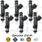 6x Genuine Mopar Fuel Injectors 53032701AA Bosch 0280158020 3.7L SOHC V6