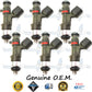 6x Genuine Mopar Fuel Injectors 04591892AA Bosch 0280158030 2004 Concorde Intrepid 2.7L DOHC V6