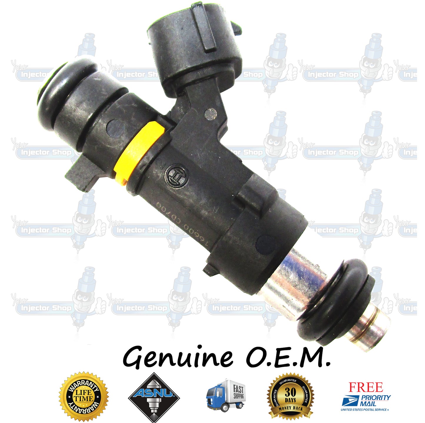 6x Genuine Nissan Infiniti Fuel Injectors 16600-CD700 Bosch 0280158042 3.5L DOHC V6