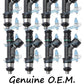 8x Genuine GM Fuel Injectors 12577869 Bosch 0280158083 4.6L DOHC V8 LH2