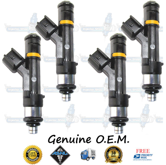 4x Genuine Mazda Fuel Injectors L3G5-13-250 6M8G-BA Bosch 0280158103 2.0L 2.3 DOHC L3