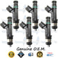 6x Genuine Mopar Chrysler Dodge Jeep 04861667AA Fuel Injectors 0280158119 Bosch 3.8L OHV V6 231CID