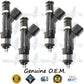 4x Genuine Ford Mazda Fuel Injectors 9E5G-AA Bosch 0280158162 2.5L DOHC Duratec V6