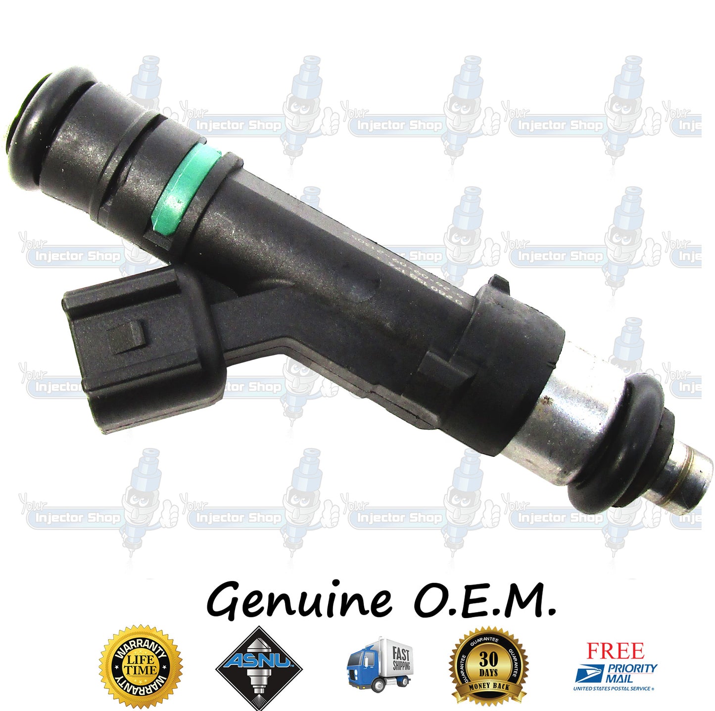 8x Genuine Ford Fuel Injectors 9L3E-B5A Bosch 0280158174 5.4L Flex Fuel SOHC V8 Triton