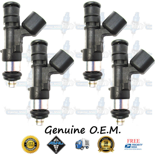 4x Genuine Fiat Mopar Fuel Injectors 04892844AA Bosch 0280158262 1.4L SOHC NA Multiair