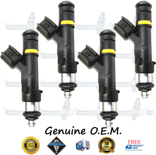 4x Genuine Mazda Fuel Injectors L3G5-13-250 6M8G-BA Bosch 0280158287 2.0L 2.3 DOHC L3
