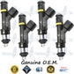 4x Genuine Mazda Fuel Injectors L3G5-13-250 6M8G-BA Bosch 0280158287 2.0L 2.3 DOHC L3