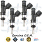 4x Genuine Fiat Mopar Fuel Injectors 04627652AA Bosch 0280158300 1.4L SOHC Turbo Multiair