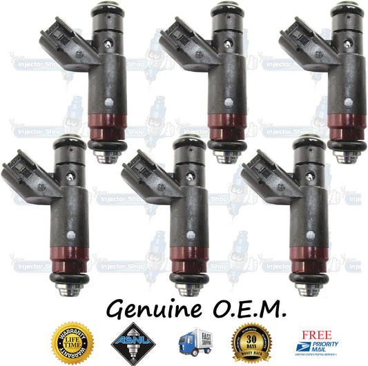 6x Genuine Mopar Fuel Injectors 04591306AB Siemens 2.7L EER DOHC 3.2L LH SOHC V6