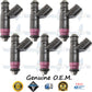 6x Genuine Mopar Fuel Injectors 04591657AA Siemens 2.7L DOHC EER V6