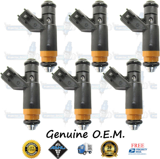 6x Genuine Mopar Fuel Injectors 04591658AA Siemens 3.5L SOHC EGG EGK V6