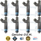 8x Genuine Mopar Fuel Injectors 04854181 Siemens Jeep Dodge 5.2L V8 Magnum