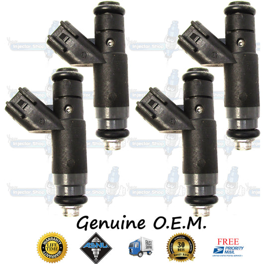 4x Genuine Mopar Fuel Injectors 04891573AB Siemens 2.0L SOHC A588 I4 2.4L DOHC EDZ