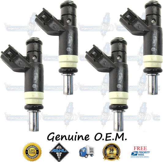 4x Genuine Mopar Fuel Injectors 04891577AB 04891577AC Siemens 2.0L 2.4L DOHC I4 WGE